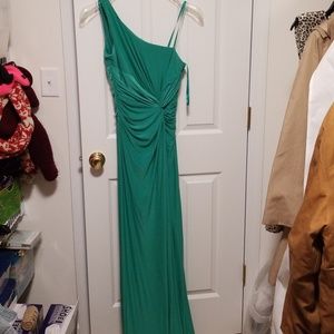 Seafoam green bcbgmaxazria formal dress